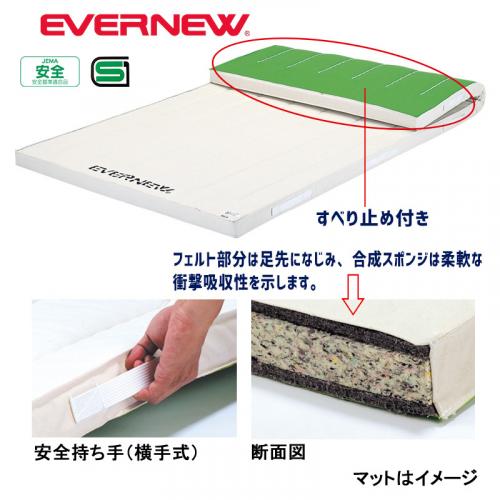 合成スポンジコンビマットすべり止付9号90×180×5 EKM351