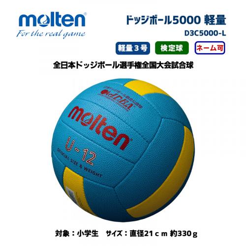 ドッジボール5000 軽量 D3C5000-L
