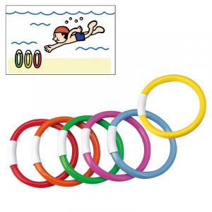 ダイブリング(6色組) EHA108