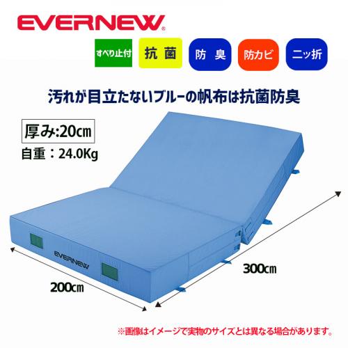 屋内カラーエバーマット二ツ折すべり止付　200×300×20 EGD216