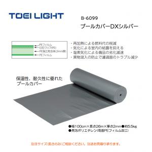 トーエイライト プールカバーDXシルバー B-6099