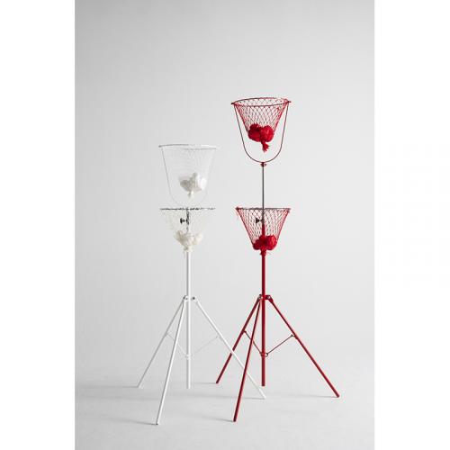 エバニュー 2段式玉入れカゴ紅白セット EKA400