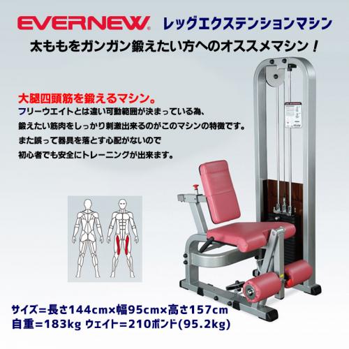 レッグエクステンションマシン ETB764