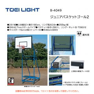 トーエイライト ジュニアバスケットゴール2 B-4049
