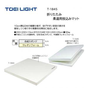 トーエイライト 折りたたみ柔道用投込みマット T-1845