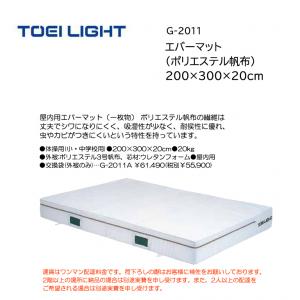 トーエイライト エバーマット(ポリエステル帆布) 200×300×20cm G-2011