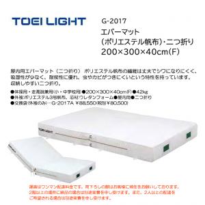 トーエイライト エバーマット (ポリエステル帆布)・二つ折り 200×300×40cm(F) G-2017