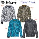 NEW ATHLETA/アスレタ/メンズウェア/プラシャツ グラフィックプラシャツ(メンズ/プラシャツ) 02427(カラー:WHT×サイズ:Lサイズ)