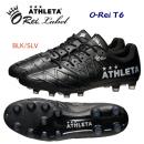 セール アスレタ/メンズシューズ/サッカースパイク/スパイク O-Rei T6(サッカースパイク) 10016 カラー:BLK/SLV(カラー:BLKSLV×サイズ:26.0cm)