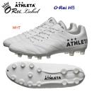 アスレタ/メンズシューズ/サッカースパイク/スパイク O-ReiH5(メンズ/サッカースパイク) 10020 カラー:WHT(カラー:WHT×サイズ:26.0cm)
