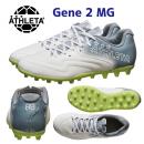 NEW ATHLETA アスレタ ジュニアシューズ サッカースパイク GENE 2 MG(ジュニア サッカースパイク) 10023J カラー:WHT(カラー:WHT×サイズ:23.5cm)