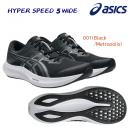 asics/アシックス/メンズシューズ/ランニングシューズ NEW HYPER SPEED 5 WIDE(メンズ/ランニングシューズ) 1011C082 カラー:001(カラー:001×サイズ:27.0cm)