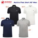 マムート/メンズウェア/ポロシャツ マトリックス ポロシャツ AF メン(メンズ/ポロシャツ) 1017-00402(カラー:AM×サイズ:日本サイズM)