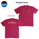セール KAVU(カブー)/カブー/メンズウェア/Tシャツ/Tシャツ ドドゥルデイズ(メンズ/Tシャツ) 19811460(カラー:Port×サイズ:Sサイズ)