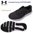 UNDER ARMOUR/アンダーアーマー/メンズシューズ/ランニングシューズ NEW チャージド サージ4 エクストラW(メンズ/ランニングシューズ) 3028249 カラー:100(カラー:100×サイズ:25.5cm)