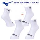 mizuno/ミズノ/ソックス/スポーツソックス N-XT 3Pソックス 32JXB204(カラー:90×サイズ:2325cm)