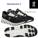 オン/メンズシューズ/ランニングシューズ Cloudstratus3(メンズ/ランニングシューズ) 3MD3011 カラー:BF(カラー:BlackFrost×サイズ:28.0cm)