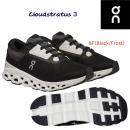 オン/レディースシューズ/ランニングシューズ Cloudstratus3(レディース/ランニングシューズ) 3WD3012 カラー:BF(カラー:BlackFrost×サイズ:23.5cm)