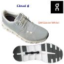 オン/レディースシューズ/ランニングシューズ 25春夏NEW Cloud 6(レディース/ランニングシューズ) 3WF10060070 カラー:GW(カラー:GlacierWhite×サイズ:25.0cm)