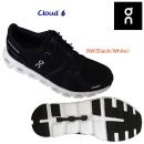オン/レディースシューズ/ランニングシューズ 25春夏NEW Cloud 6(レディース/ランニングシューズ) 3WF10060299 カラー:BW(カラー:BlackWhite×サイズ:23.5cm)