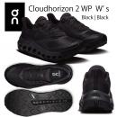 NEW on オン レディースシューズ トレランシューズ ハイキングシューズ Cloudhorizon 2 Waterproof(レディース ハイキングシューズ) 3WG10201043 カラー:Black/Black(カラー:Black/Black×サイズ:24.0cm)