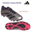 セール アディダス/ジュニアシューズ/サッカースパイク PREDATOR LEAGUE HG/AG(ジュニア/サッカースパイク) IF6410 (カラー:SILBLK×サイズ:22.5cm)