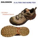salomon/サロモン/レディースシューズ/ゴアテックス/ハイキングシューズ X ULTRA 360 GTX W(レディース/ハイキングシューズ) L47742000(カラー:SafariHazelnut×サイズ:25.0cm)