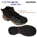 サロモン/メンズシューズ/ゴアテックス/ハイキングシューズ X ULTRA 360 MID GTX(メンズ/ハイキングシューズ) L47743300 カラー:Phantom/Desert Tan(カラー:PhantomDesertTan×サイズ:26.0cm)