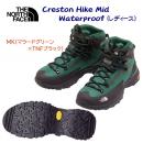 ザ・ノース・フェイス/レディースシューズ/トレッキングシューズ クレストンハイクミッドウォータープルーフ(レディース/シューズ) NFW52321 カラー:MK(カラー:MK×サイズ:23.5cm)
