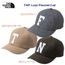 NEW THE NORTH FACE/ザ・ノース・フェイス/メンズ/レディース/帽子/キャップ TNFロゴフランネルキャップ NN42338(カラー:NT×サイズ:Fサイズ)