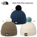 NEW THE NORTH FACE ザ・ノース・フェイス ベビーキャップ キャップ ニットキャップ ポンポンカプッチョ NNB42402(カラー:CK×サイズ:BF)