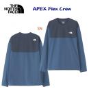 セール ザ・ノース・フェイス/メンズウェア/Tシャツ エイペックスフレックスクルー(メンズ/Tシャツ) NP72382(カラー:SN×サイズ:Mサイズ)