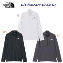 ザ・ノース・フェイス/メンズウェア/ロングTシャツ/Tシャツ 25春夏NEW ロングスリーブフラッシュドライスリーディージップアップ(メンズ/Tシャツ) NT12201(カラー:TI×サイズ:Mサイズ)