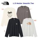 セール ザ・ノース・フェイス/メンズウェア/Tシャツ ロングスリーブウォータースムースティー(メンズ/Tシャツ) NT12432(カラー:Z×サイズ:Lサイズ)