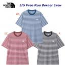 ザ・ノース・フェイス/メンズウェア/Tシャツ 25春夏NEW ショートスリーブフリーランボーダークルー(ユニセックス/Tシャツ) NT12591(カラー:K×サイズ:XLサイズ)