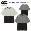 セール カンタベリー/メンズウェア/Tシャツ/プラシャツ/ラガーシャツ R+マルチアクティブビッグティー(メンズ/プラシャツ) RP325062(カラー:12×サイズ:Mサイズ)