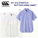 セール カンタベリー/メンズウェア/シャツ/ボタンダウンシャツ R+ S/Sストレッチボタンダウンシャツ(メンズ/シャツ) RP34077(カラー:10×サイズ:Lサイズ)