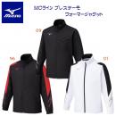 NEW mizuno/ミズノ/メンズウェア/ウインドブレーカー MCライン ブレスサーモウォーマージャケット(ユニセックス/ウインづブレーカー) 32MEC631(カラー:01×サイズ:Lサイズ)