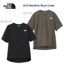 NEW THE NORTH FACE ザ・ノース・フェイス メンズウェア 半袖 中綿 S/S ベントリックスランクルー NY82579(カラー:K×サイズ:L)