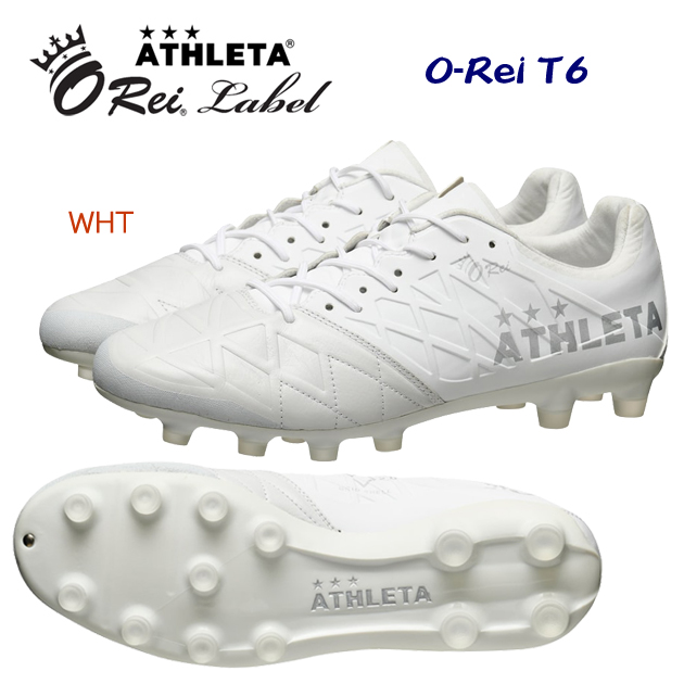 セール アスレタ/メンズシューズ/サッカースパイク/スパイク O-Rei T6(サッカースパイク) 10016 カラー:WHT(カラー:WHT×サイズ:27.5cm)