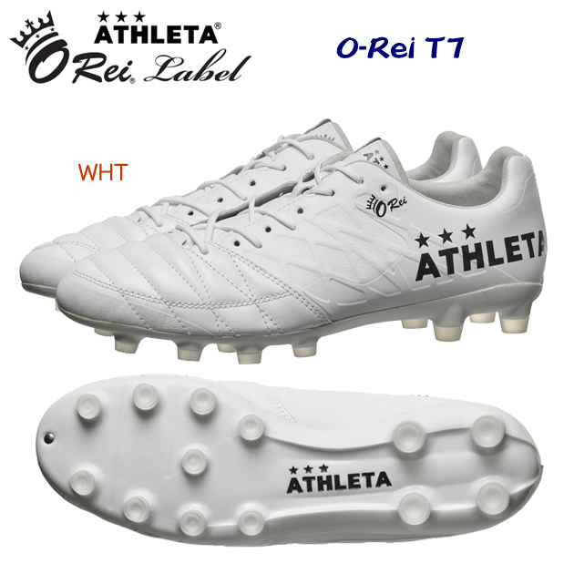 アスレタ/メンズシューズ/サッカースパイク/スパイク O-Rei T7 10018(メンズ/サッカースパイク) カラー:WHT(カラー:White×サイズ:26.5cm)
