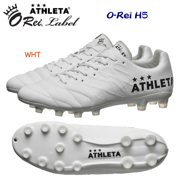 アスレタ/メンズシューズ/サッカースパイク/スパイク O-ReiH5(メンズ/サッカースパイク) 10020 カラー:WHT(カラー:WHT×サイズ:26.5cm)