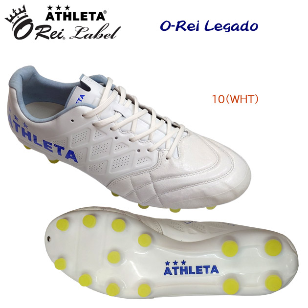 NEW ATHLETA/アスレタ/メンズシューズ/サッカースパイク/スパイク O-Rei Legado(メンズ/サッカースパイク) 10022 カラー:10(カラー:WHT×サイズ:27.0cm)