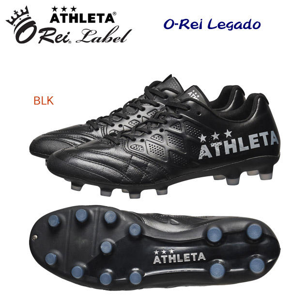 アスレタ/メンズシューズ/サッカースパイク/スパイク NEW O-Rei Legado(メンズ/サッカースパイク) 10022 カラー:BLK(カラー:BLK×サイズ:27.5cm)