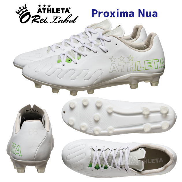 NEW ATHLETA アスレタ メンズシューズ サッカースパイク スパイク PROXIMA NUA(メンズ サッカースパイク) 10031 カラー:WHT(カラー:WHT×サイズ:28.0cm)