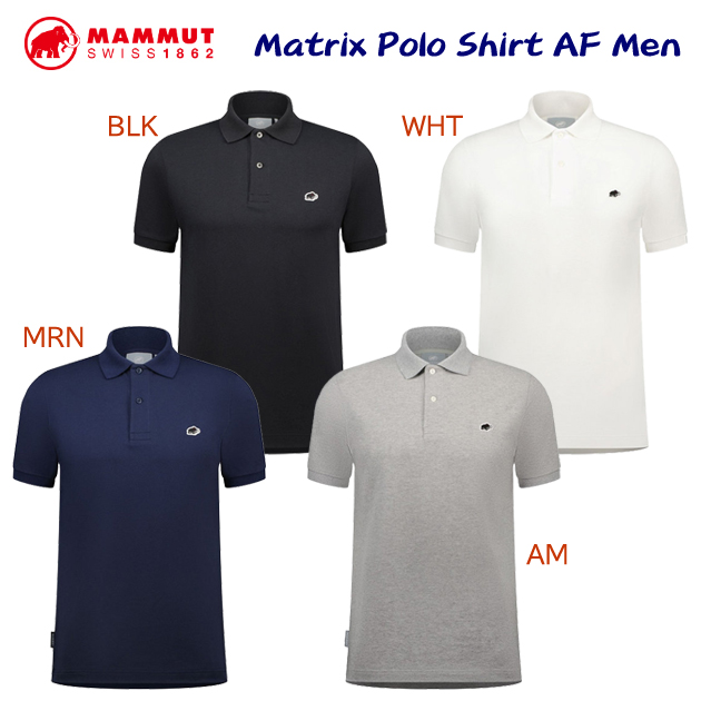 マムート/メンズウェア/ポロシャツ マトリックス ポロシャツ AF メン(メンズ/ポロシャツ) 1017-00402(カラー:AM×サイズ:日本サイズM)