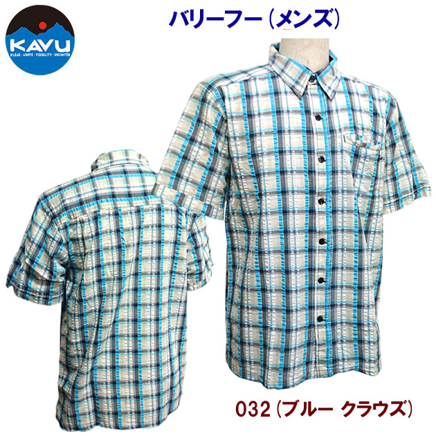 セール カブー/メンズウェア/シャツ/半袖シャツ バリーフー(シャツ/メンズ) 11863534(カラー:032×サイズ:Mサイズ)