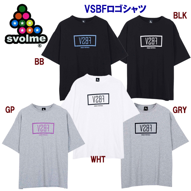 クリアランス スボルメ/メンズウェア/Tシャツ VSBFロゴシャツSDG(メンズ/Tシャツ) 1231-06400(カラー:GRY×PNK×サイズ:Mサイズ)