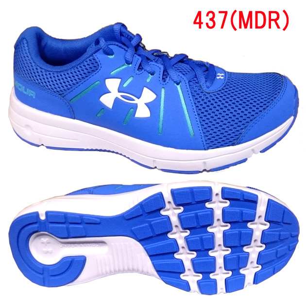 安達運動具店 アンダーアーマー ランニング ランニングシューズ ウーマンズ ダッシュ D カラー 437 Mdr サイズ 23 5cm