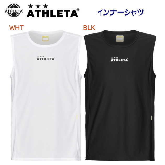 アスレタ/メンズウェア/アンダーウェア/インナーシャツ インナーシャツ(メンズ/アンダーウェア) 18027(カラー:BLK×サイズ:XOサイズ)